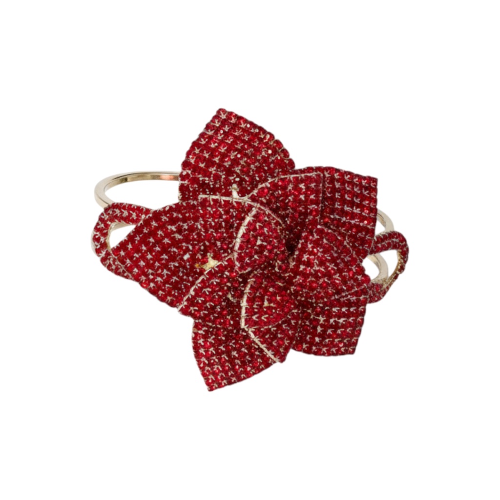 Natasha Couture - Rose Bracelet - Red 21$